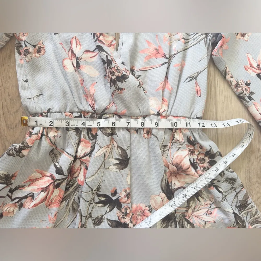 ILLA ILLA Floral Patterned Romper with Pink and Black Accents 🌸 - Image 3