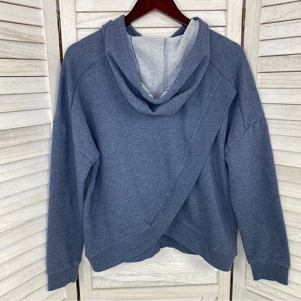 LIV Outdoor Kendall Crossover Back Pullover Hoodie Sweatshirt Blue Large Blue - Image 10