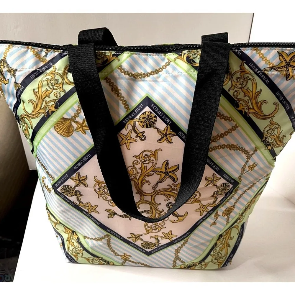 Victoria's Secret Insulated Cooler Large Nautical Beach - Image 4