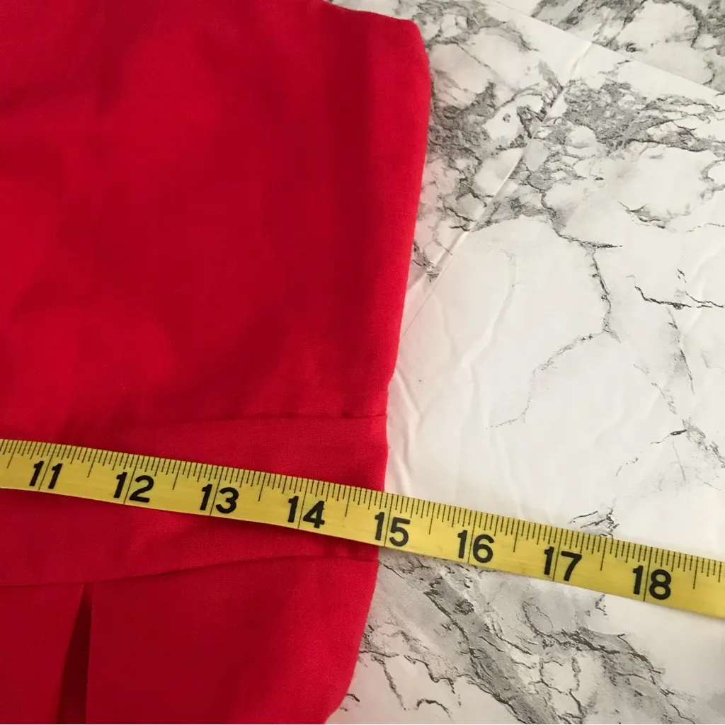 Ecowish Elegant Red Midi Dress - Image 14