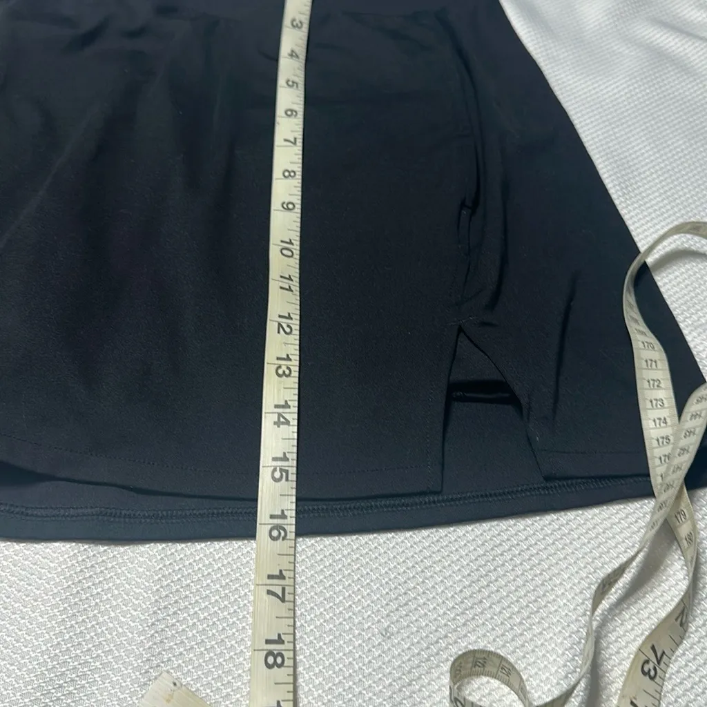 All in Motion Black Skorts Lightweight Elastic Waist - Image 7
