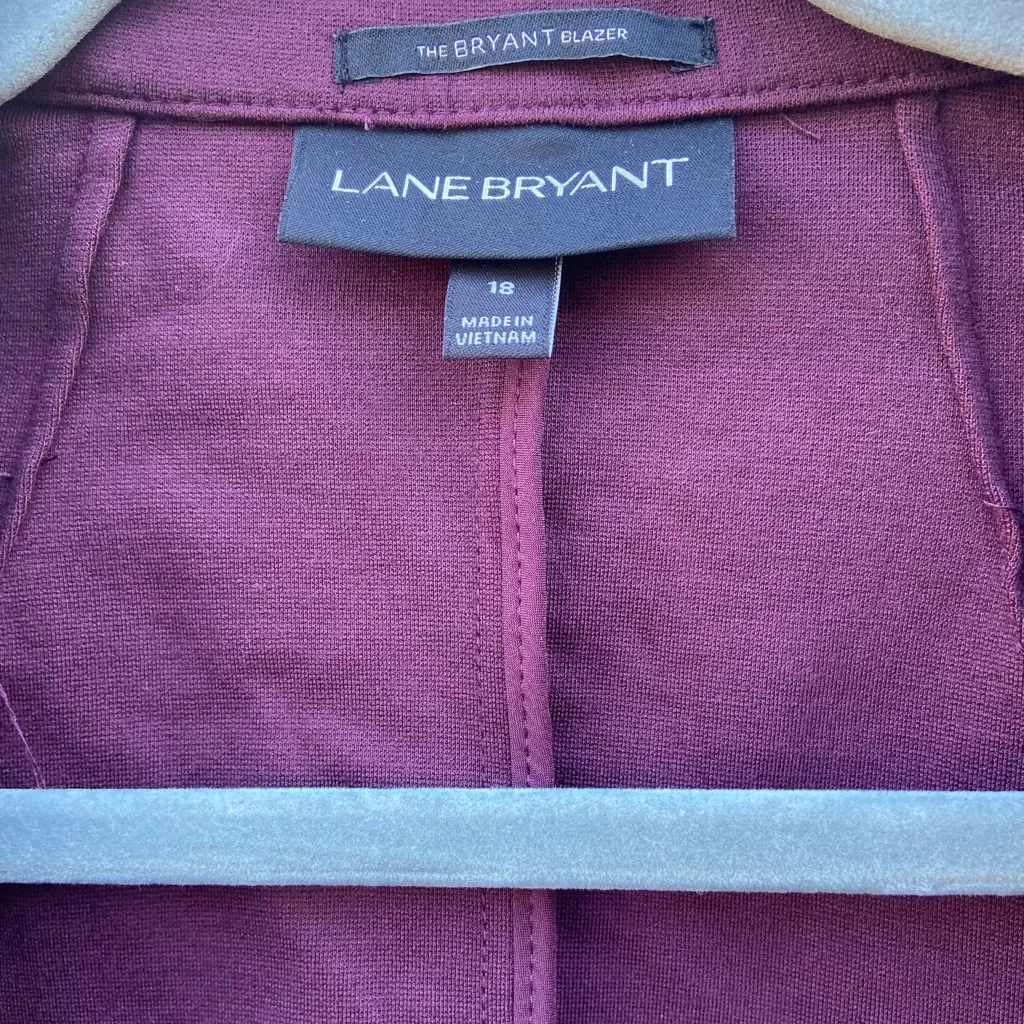 Lane Bryant Rich Purple  Bryant Blazer - Image 3
