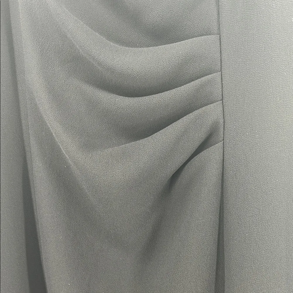 Scott McClintock Black Midi Dress lace flutter sleeve fit and flare whimsygoth Size 10 - Image 9