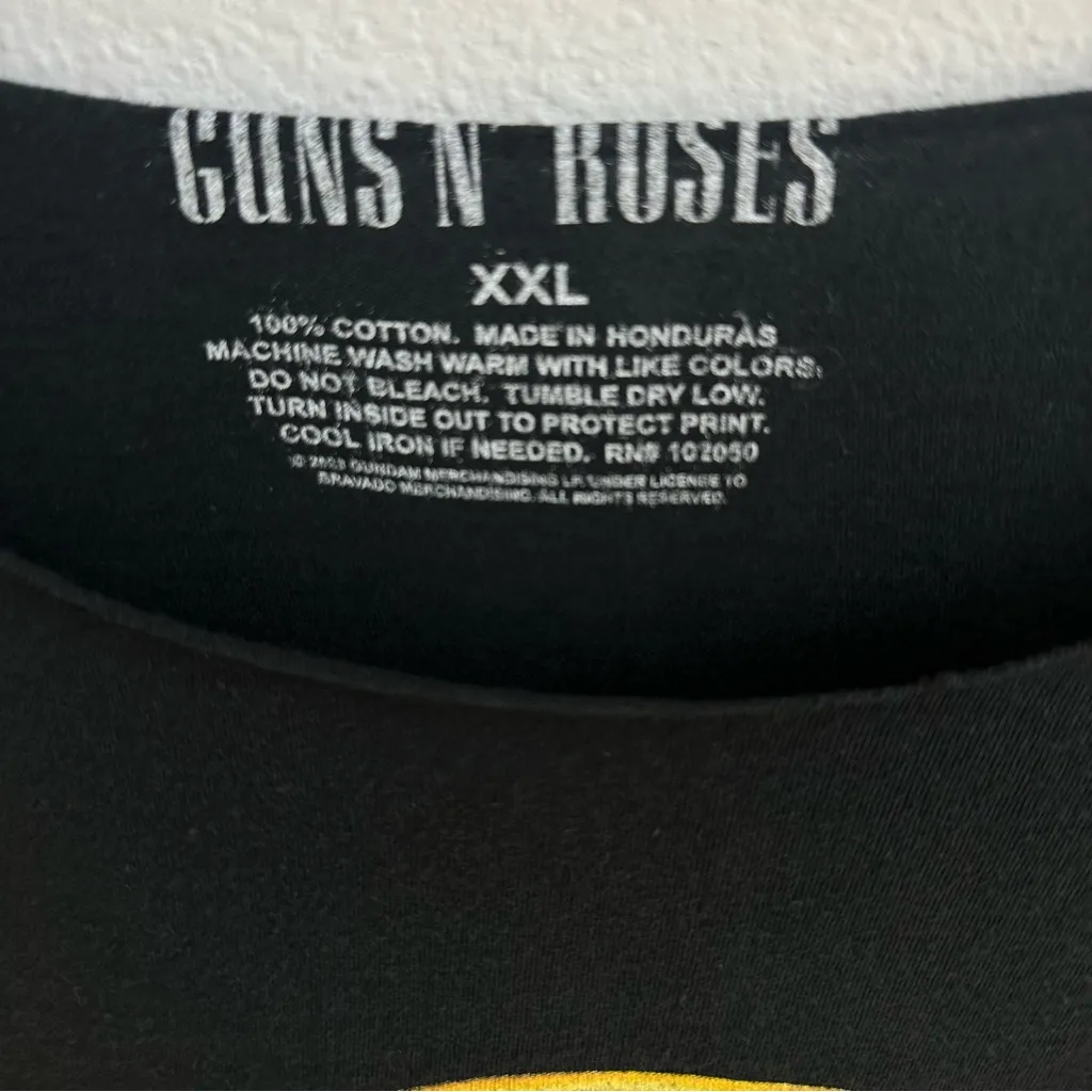 Guns N' Roses Off The Shoulder band tee Black Size XXL - Image 2
