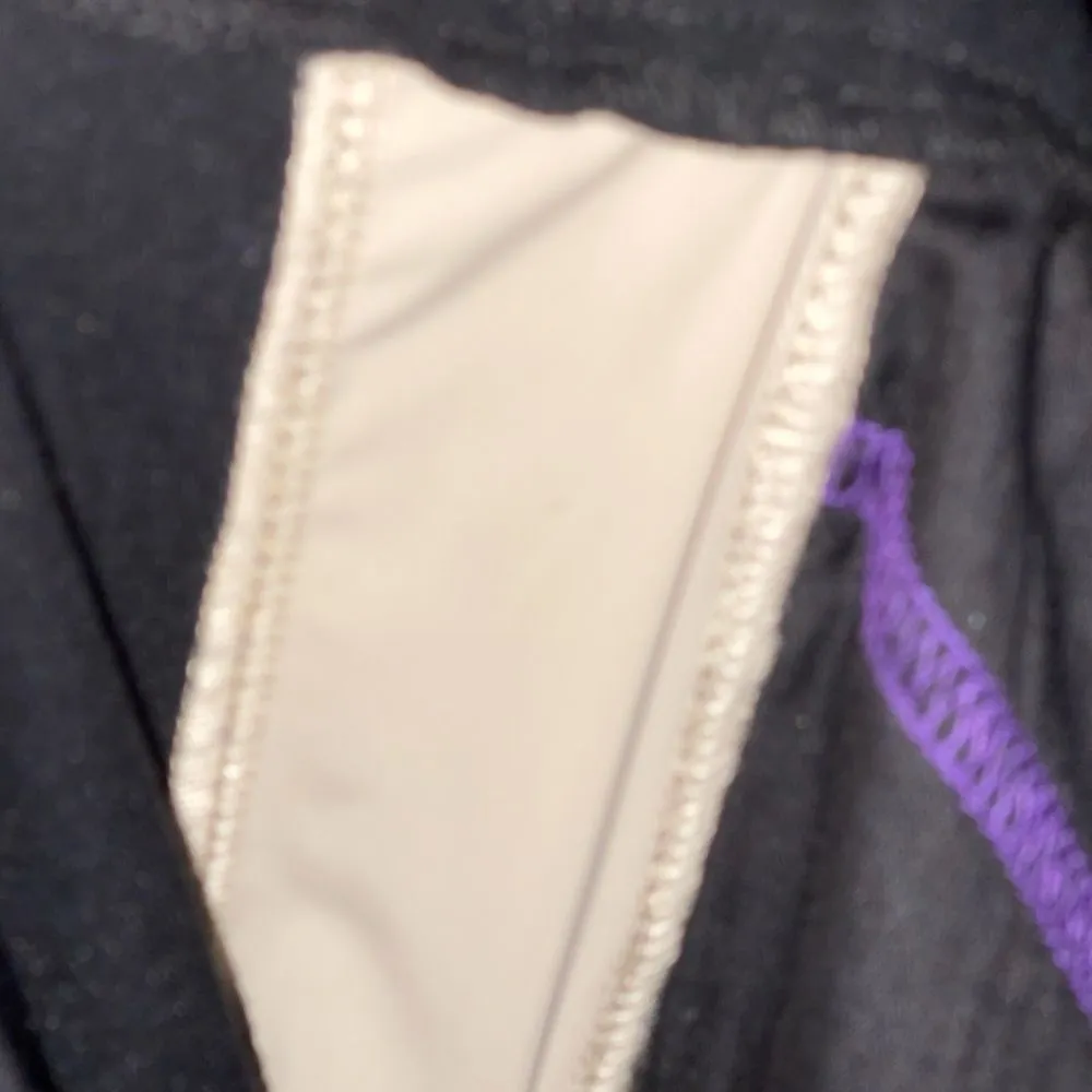 Body Beautiful Fit NYDJ Black Lace Trim Illusion Panel Sides Sz 8 - Image 4