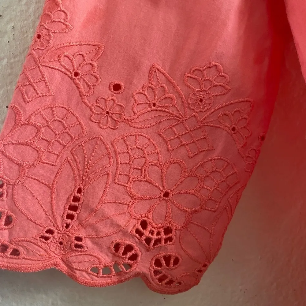 Tommy Hilfiger Coral blouse Size Medium - Image 6