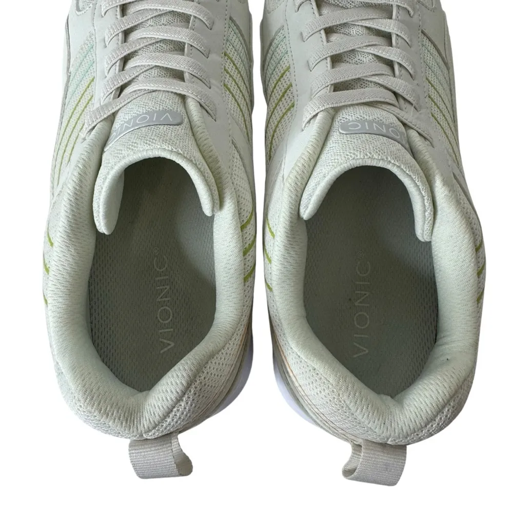 Vionic Ruvi Mesh Gored Lace Sneakers in Cloud 9 - Image 5