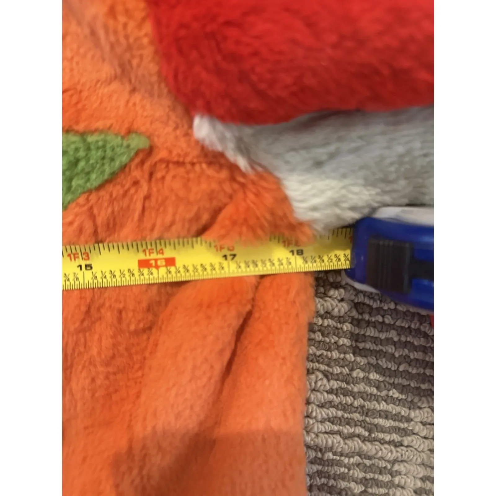 Vintage VANSON Jacket Measures As A Size Small/Medium Polyester Faux Fur No Tags Orange - Image 6