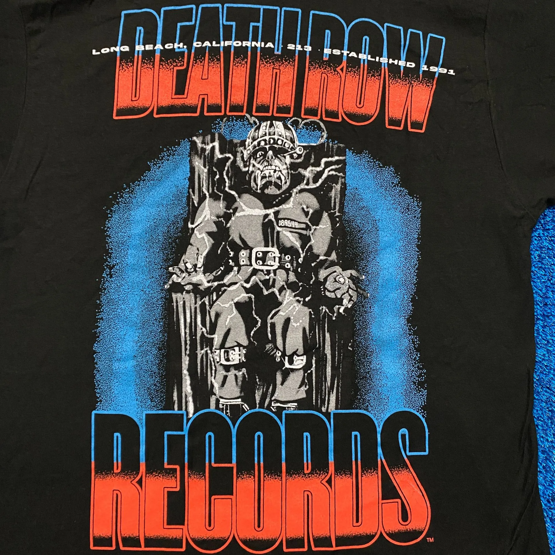 Death Row Records black rap t-shirt size s - Image 3