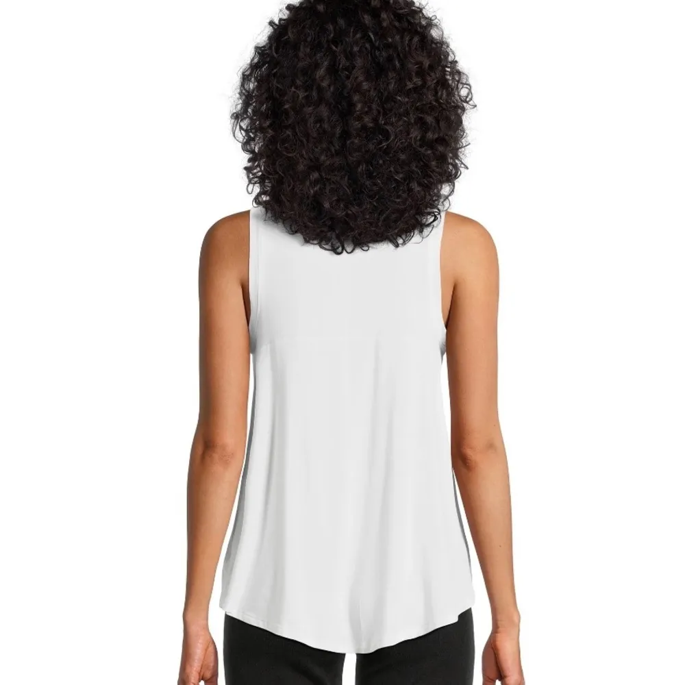 TIME and TRU Womens Tank Top Size Small 4-6 Relaxed Fit Sleeveless White… - Image 5