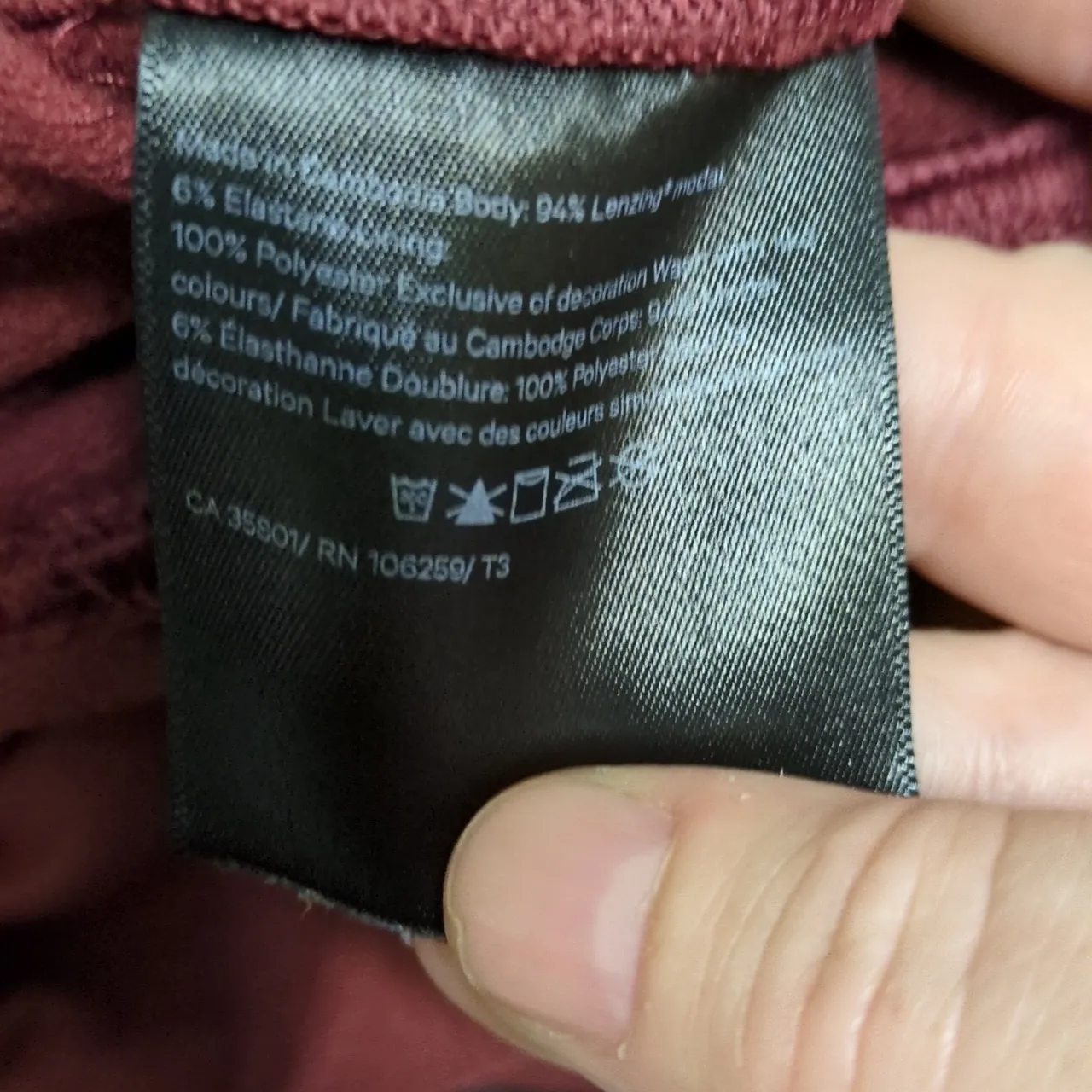 Lululemon Warm Down Funnel Neck Long Sleeve Savannah Size 4 - Image 3