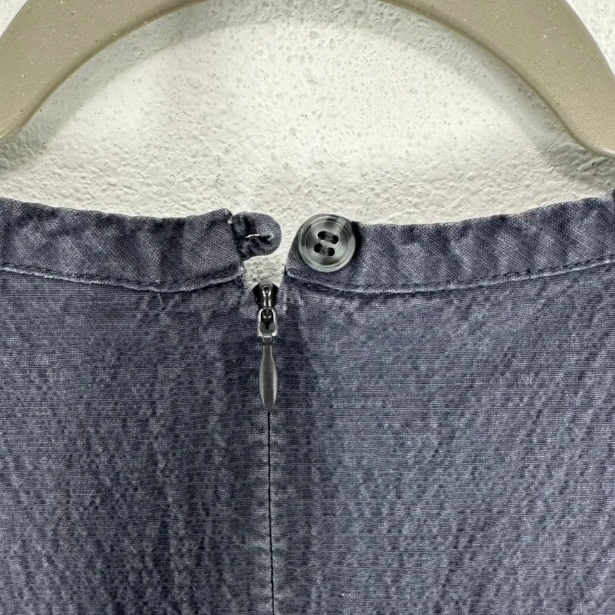 Bridge‎ & Burn Womens Jumpsuit Boilersuit XL Short Sleeve Casual Utility Gray - Image 6