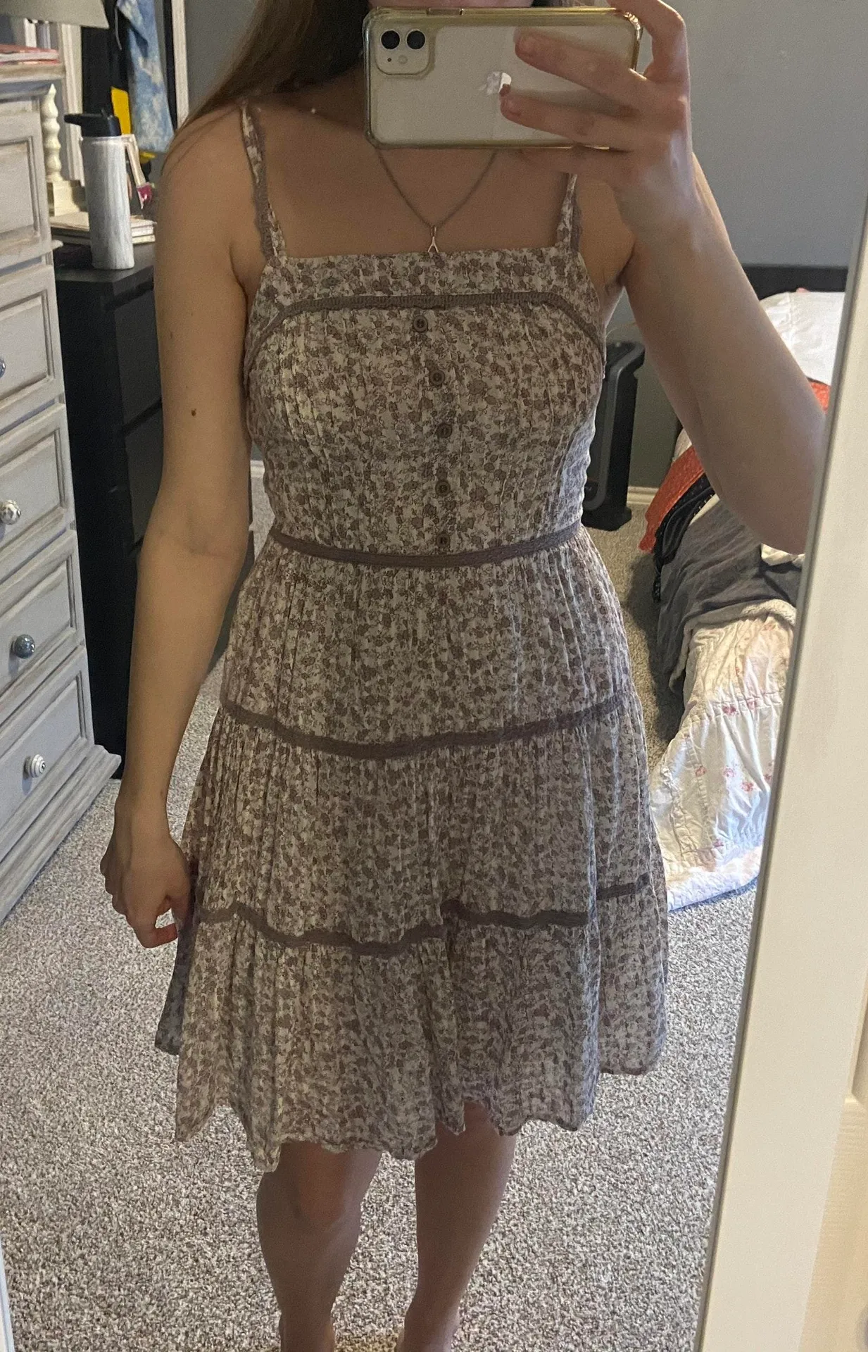 floral  dress - Image 2