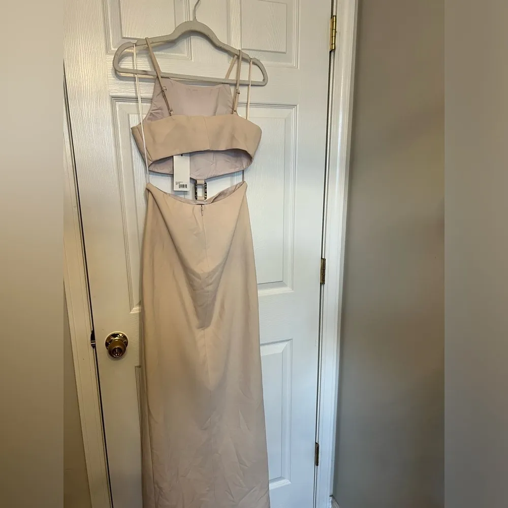 LIKELY Nella Gown in Cream Tan - Image 7