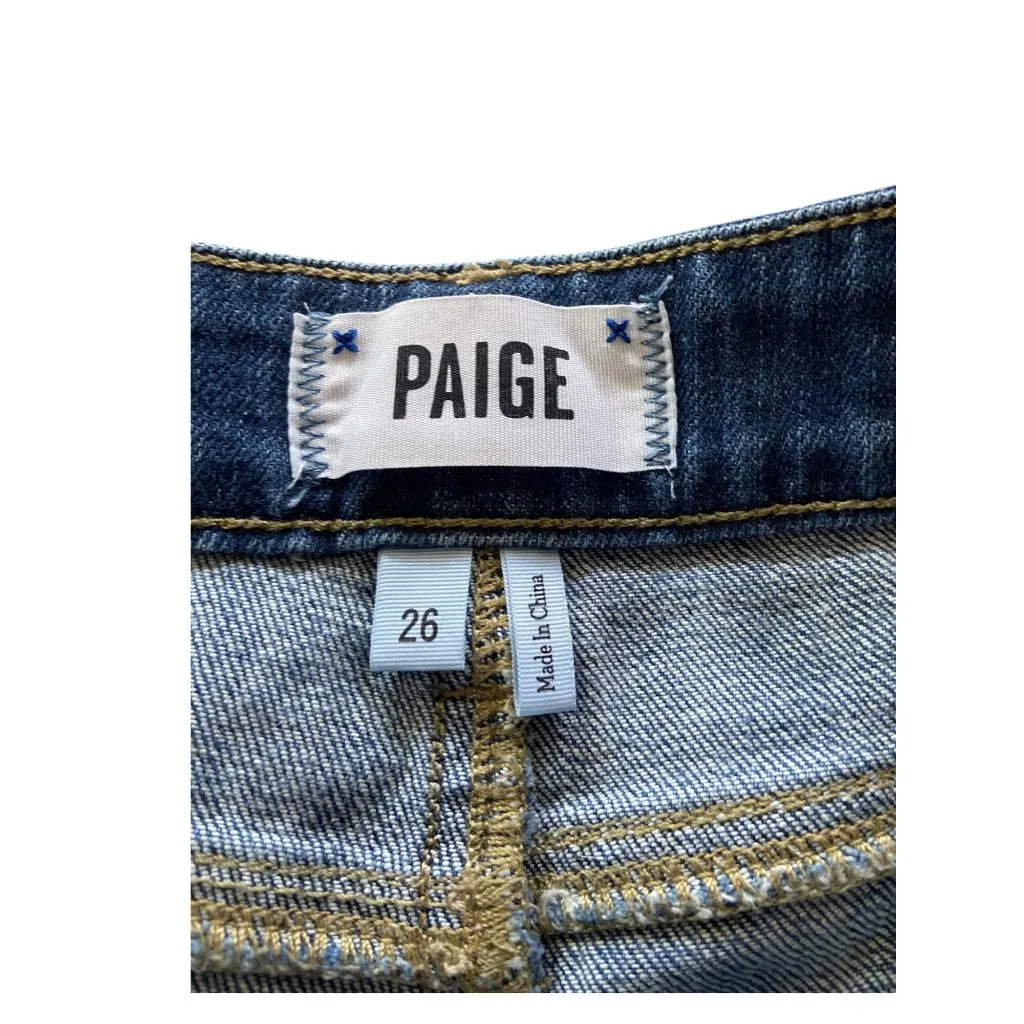 Paige Denim Shorts Blue Size 26 - Image 3