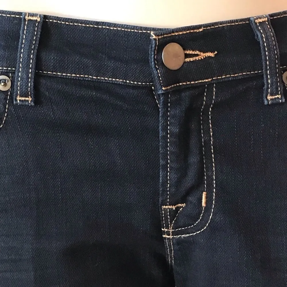 J Brand Boot cut jeans black size 27 EUC mid rise - Image 6