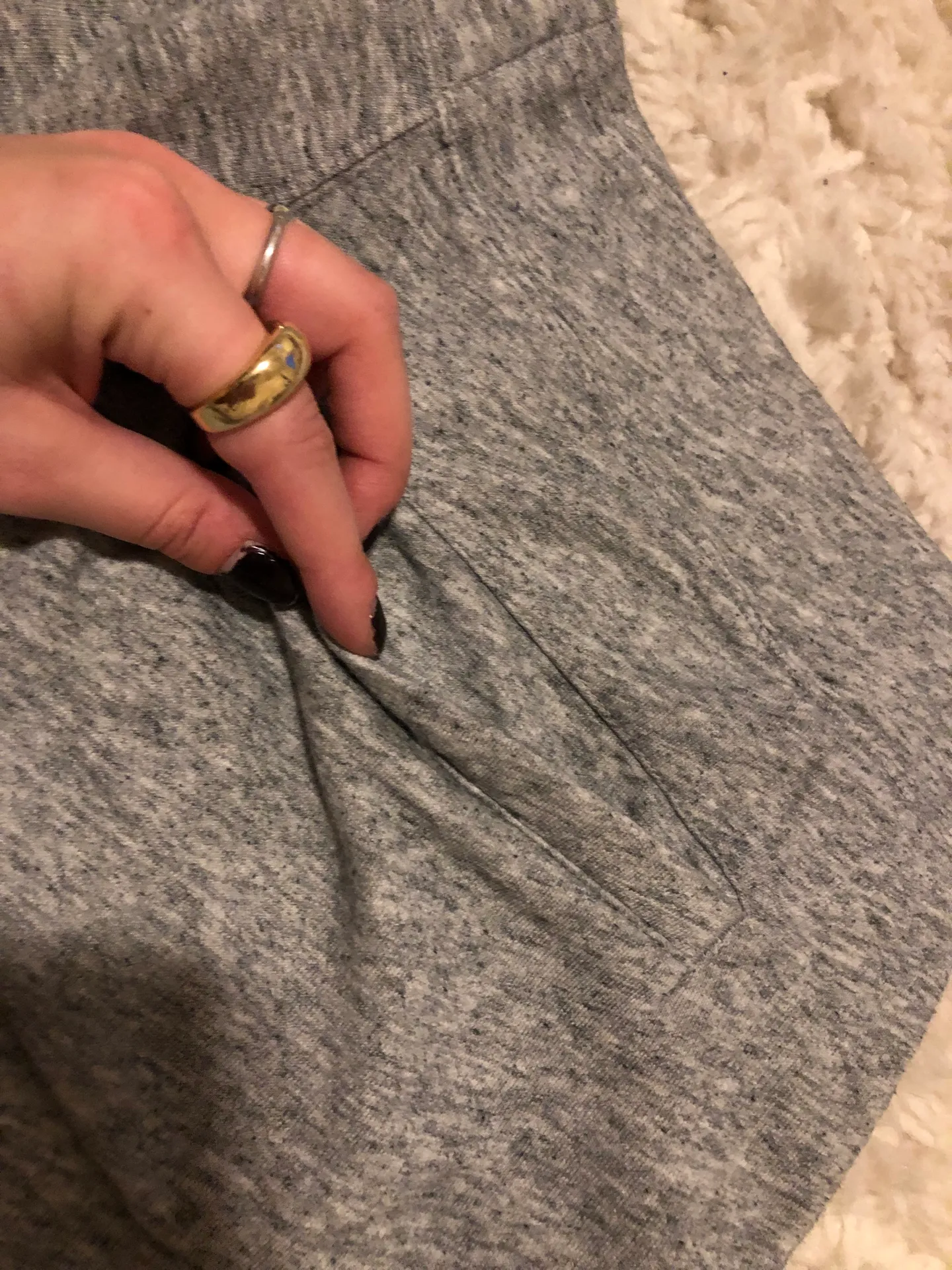 Heather Gray Joggers - Image 6