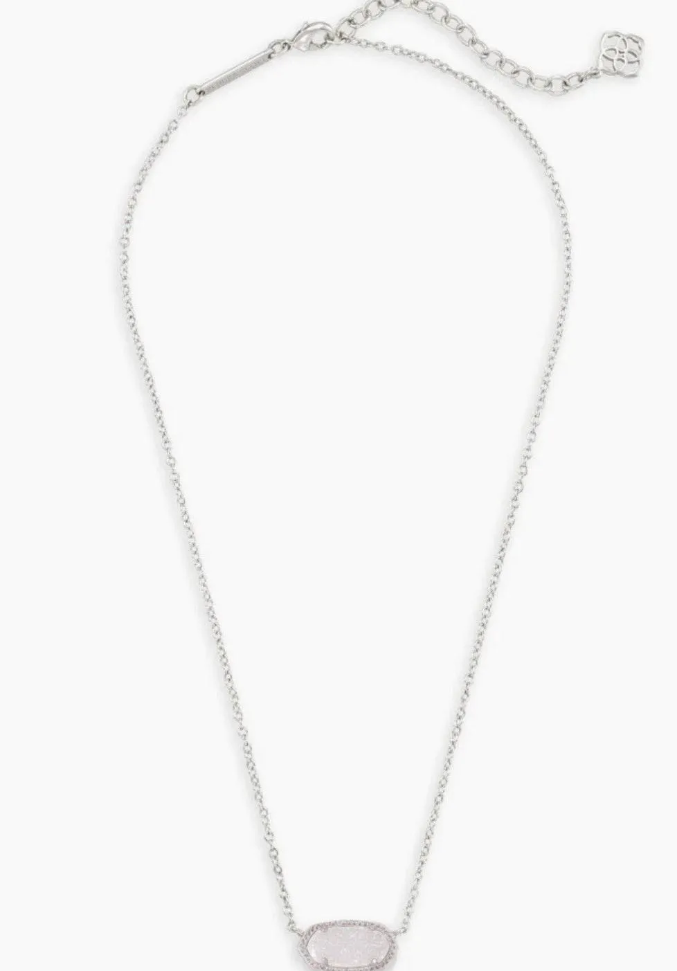 Kendra Scott Silver Elisa Pendant Necklace - Image 2