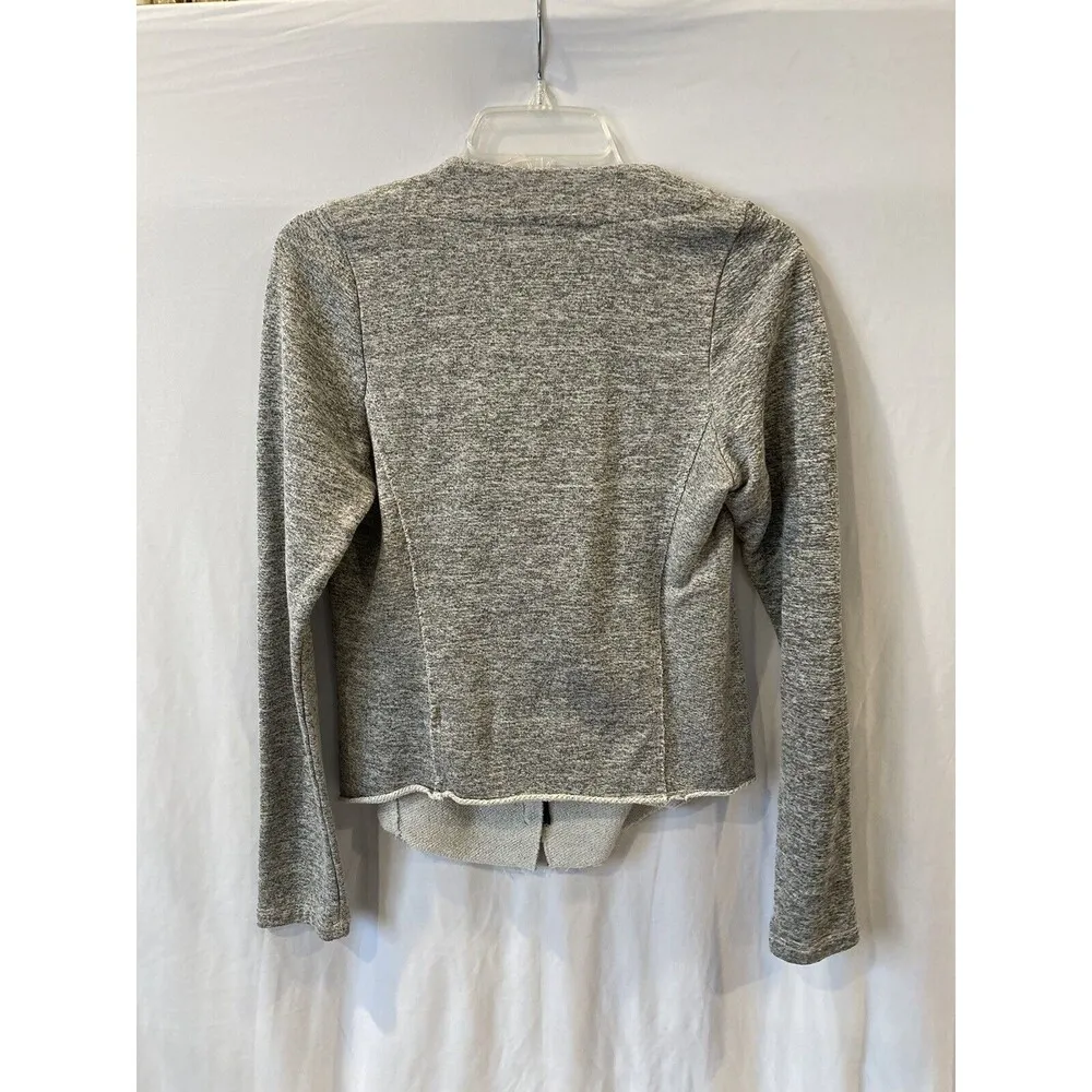 Anthropologie Dolan Jacket Women’s Medium Lace Zip Up Lightweight Asymmetrical - Image 4