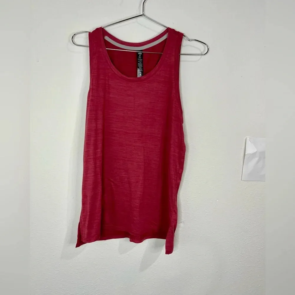 🆕 NYL Cranberry Sleeveless Athletic Top Red Size M - Image 2