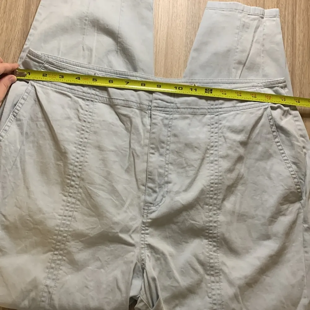 Soft Surroundings The Ultimate Denim Anouk Cropped Jeans Size Medium - Image 5