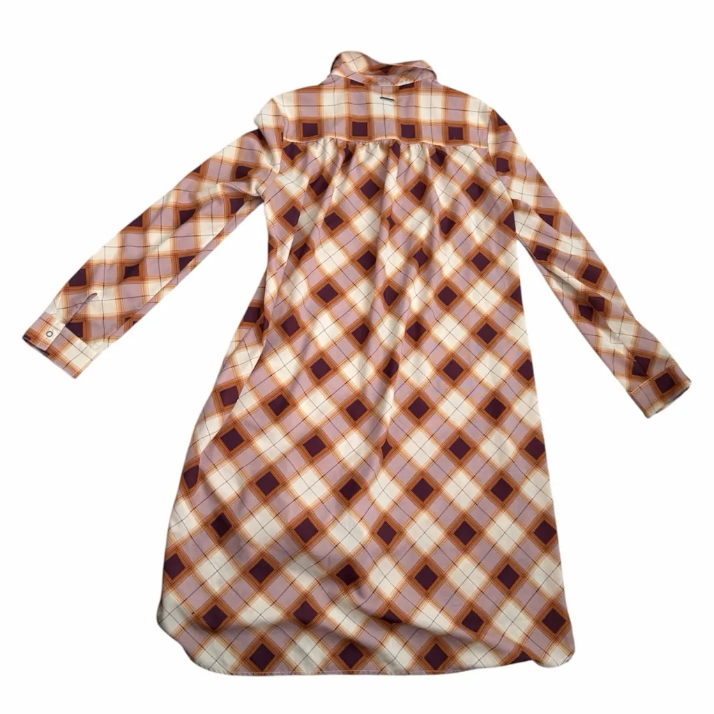 PrAna Plaid Flint Maxi Long Tunic - Image 2