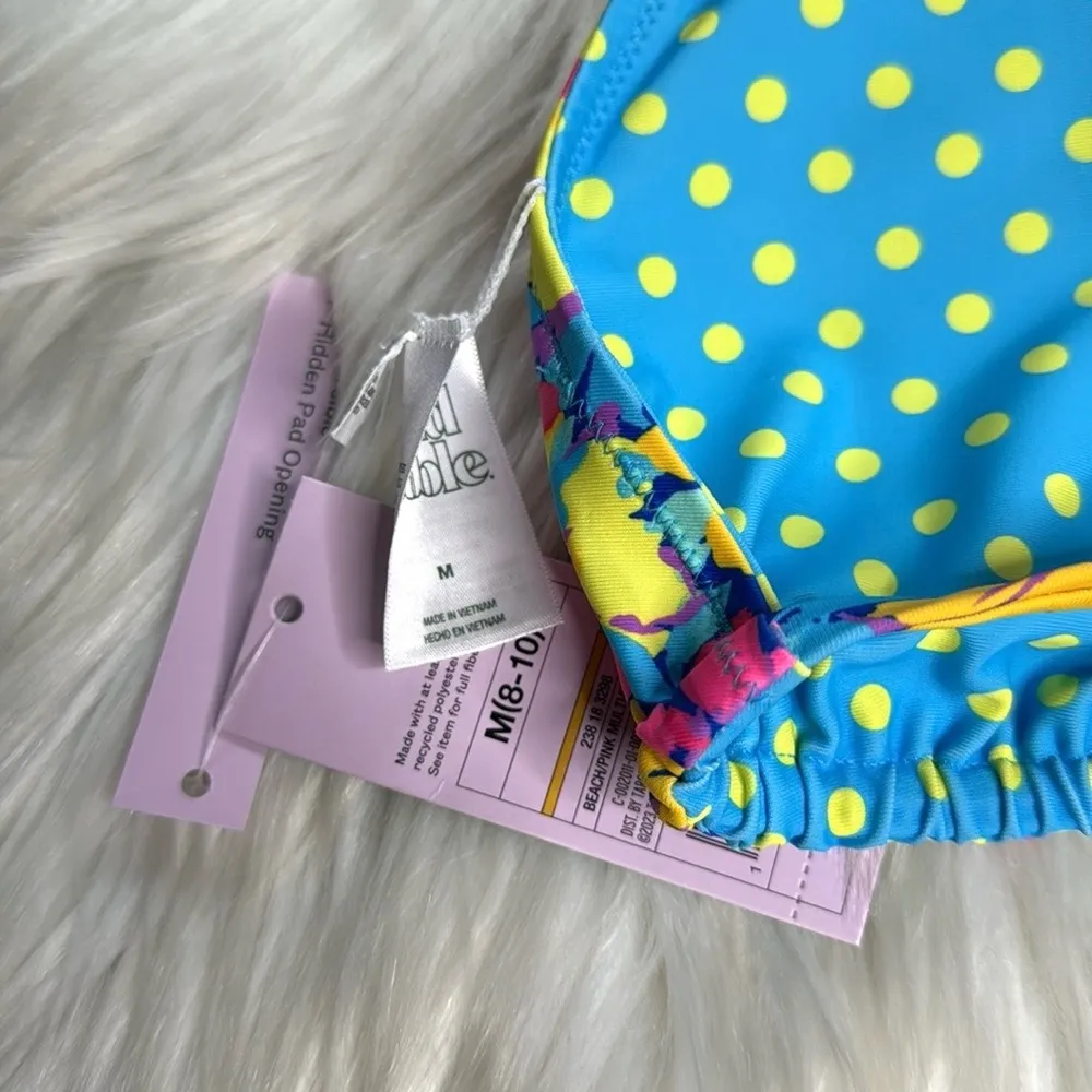 Wild Fable Pink Floral Reversible Cheeky Bikini Set - Image 4