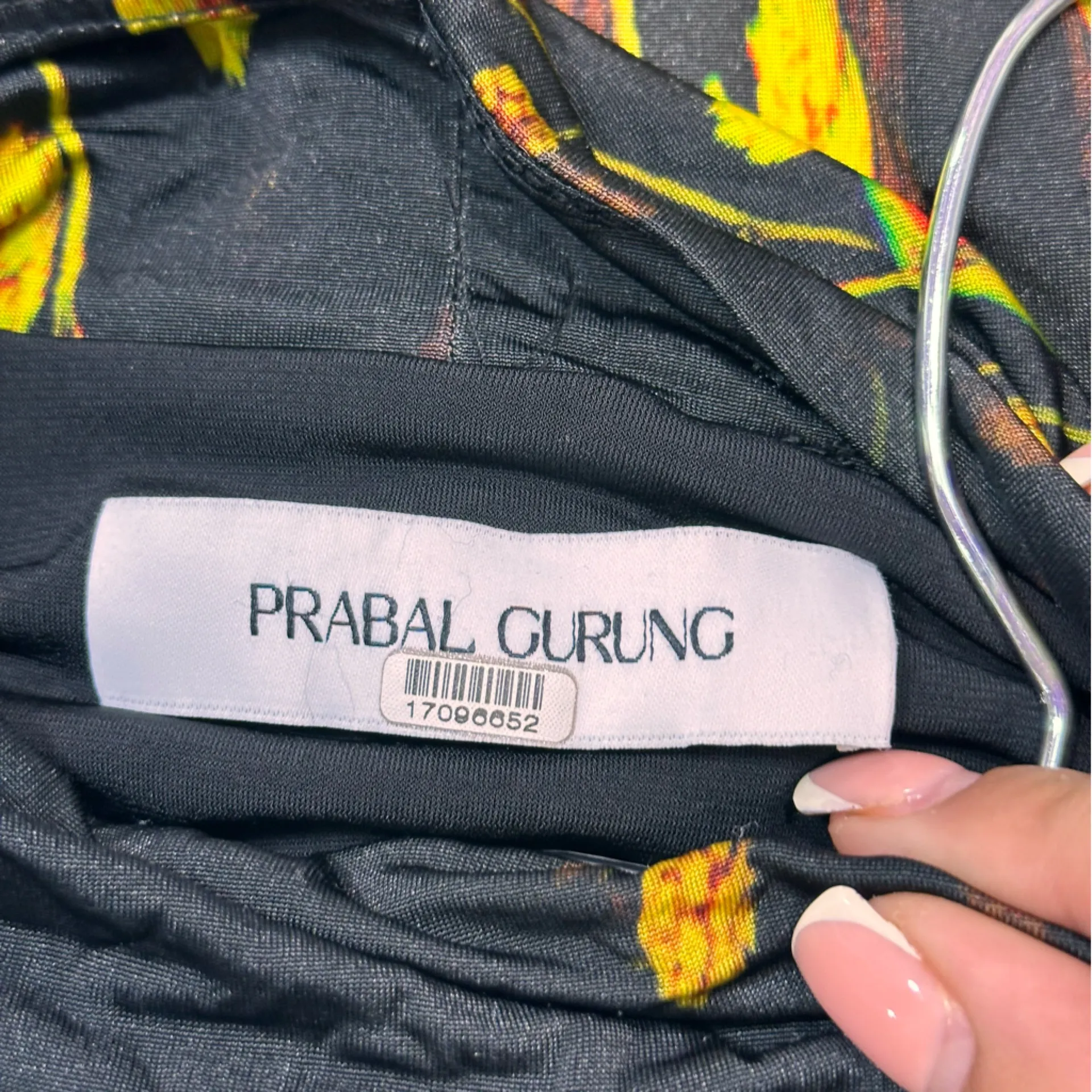 Prabal Gurung Long Sleeve Turtleneck Dress Size Medium Black - Image 5