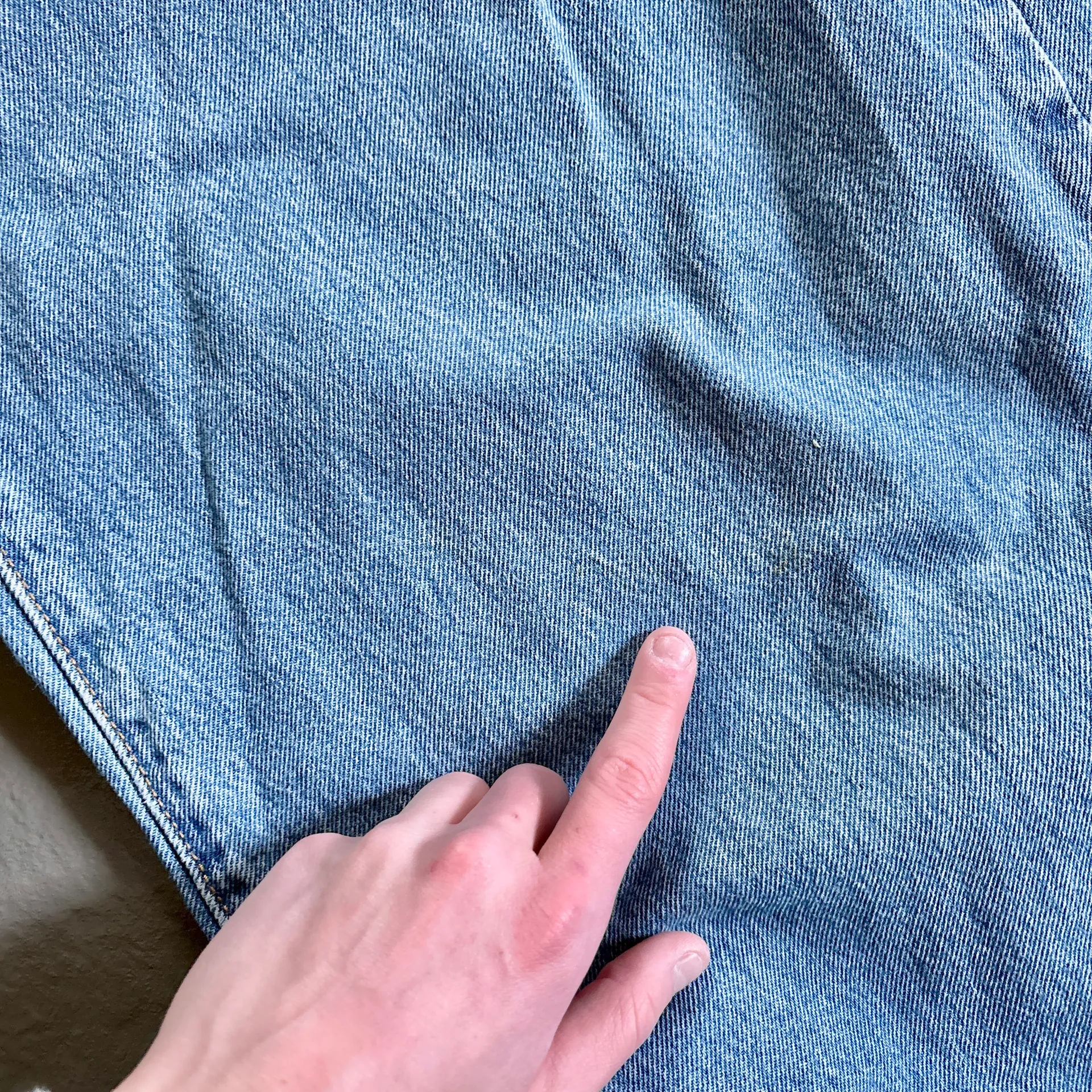 Levi’s Baggy Wide Leg Medium Wash Jeans 31 - Image 8