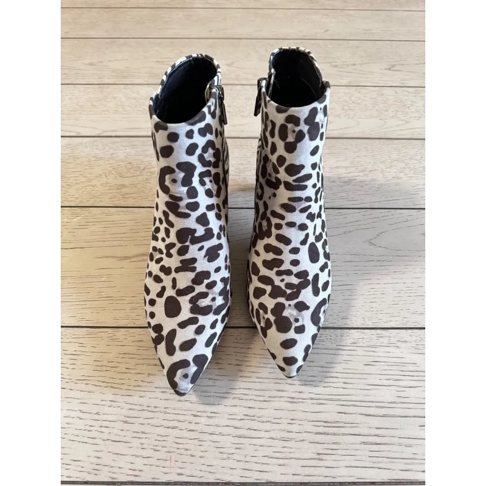 Kenneth Cole Kick Bit Booties Size 7.5 animal print - Image 3