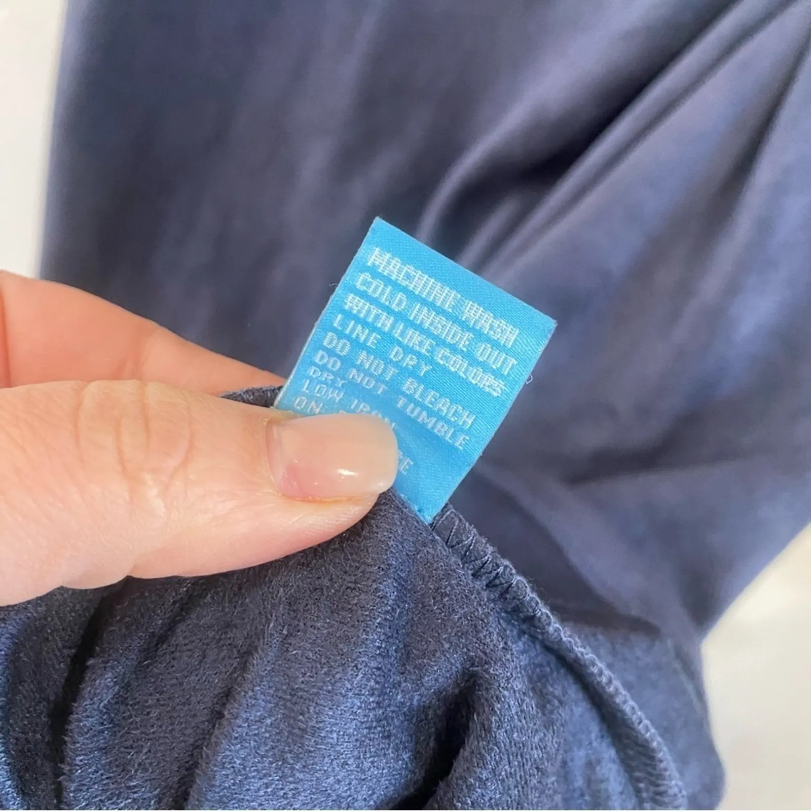 J. McLaughlin Sia Faux Suede Stretch Dress XS Blue Classic Chic Career Midi - Image 9