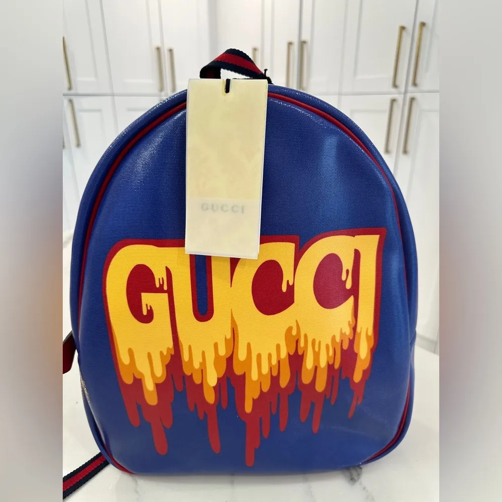 Gucci  Logo Backpack - Image 9