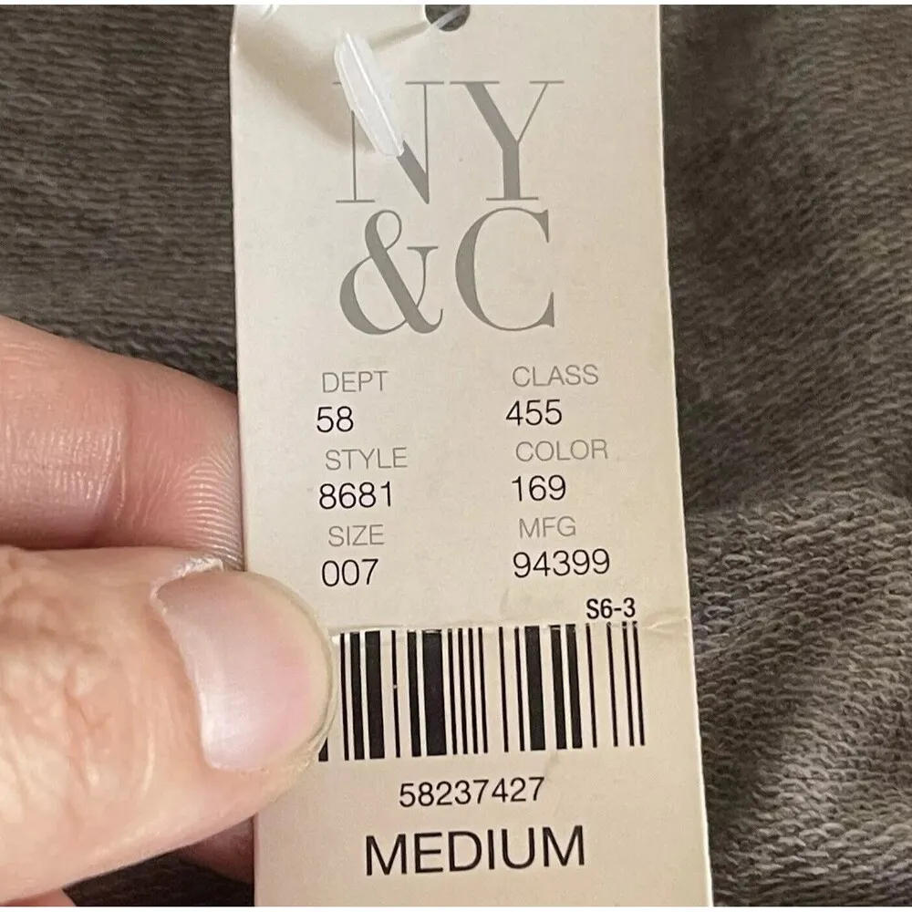 New York Company Womens Pants Leggings Sz Medium Mid Rise Tapered Cinched Ruched - Image 6