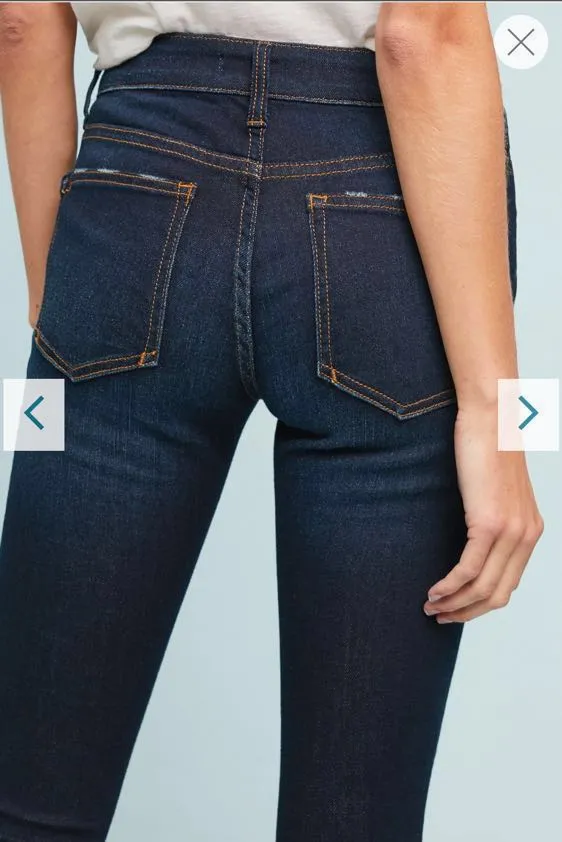 Pilcro Anthropologie Dark Jeans - Image 3