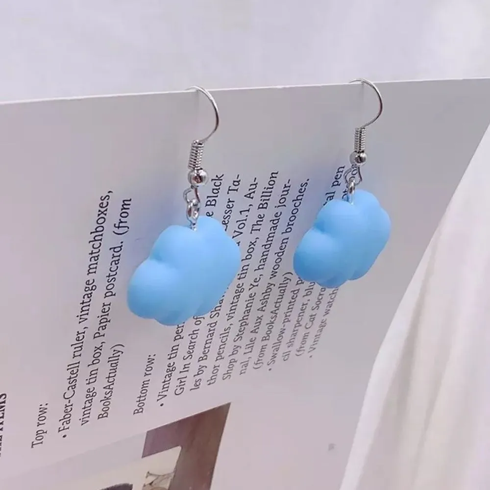 🆕Blue Cloud Charm Dangle Earrings - Image 5