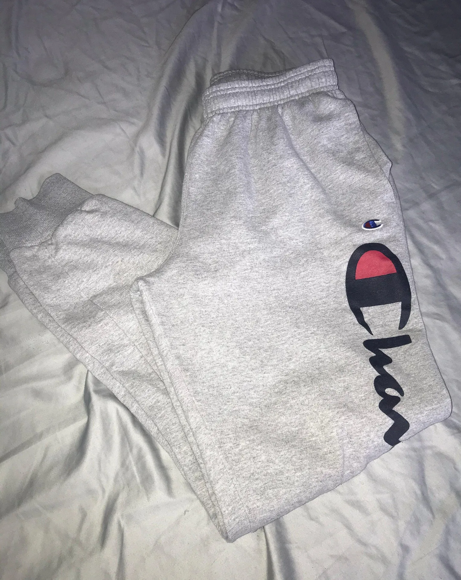 Champion Gray Sweatpants - Image 2