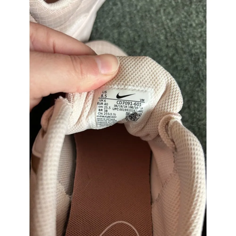 Nike Light Pink and Rose Gold Sneakers - Image 10