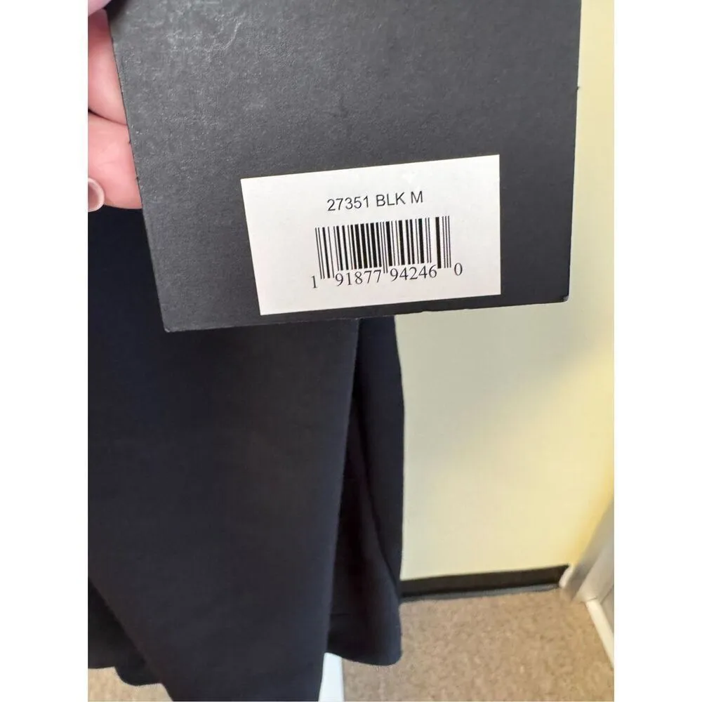 Mac Duggal NWT Rhinestone Detailed Low Back Halter Mini Dress in Black Size M - Image 7