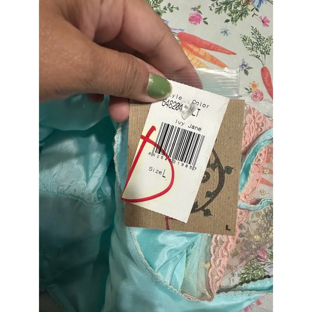 Ivy Jane Halter Babydoll embellish Blouse - Image 9