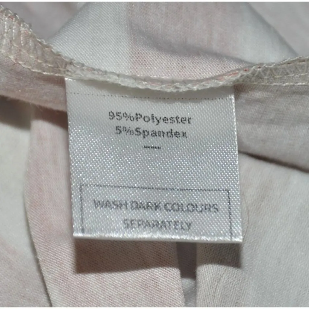 NWT Miholl Ladies Striped Short Cap Sleeve V - Image 9