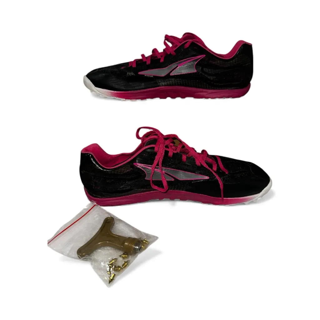 NWOB ALTRA Golden Spike Cross Country Running Spikes Black & Pink - Image 2