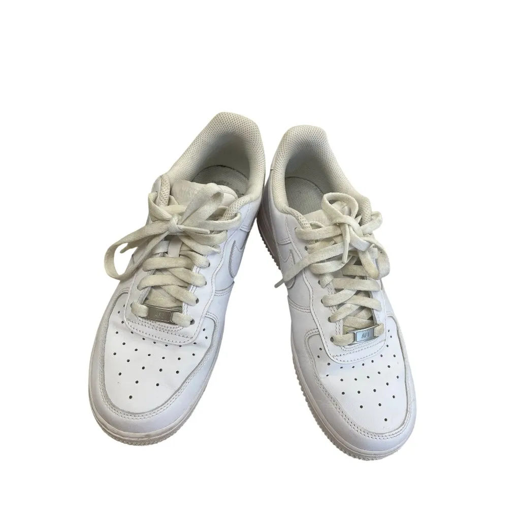 Nike Air Force 1 07 OG triple white womans sneakers Shoes size 7 SKU 8425 - Image 16