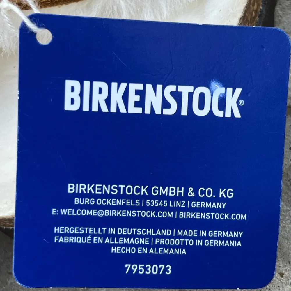 Arizona Shearling Lined Brown Suede Sandals Women’s Size 6 NWOB - Image 10