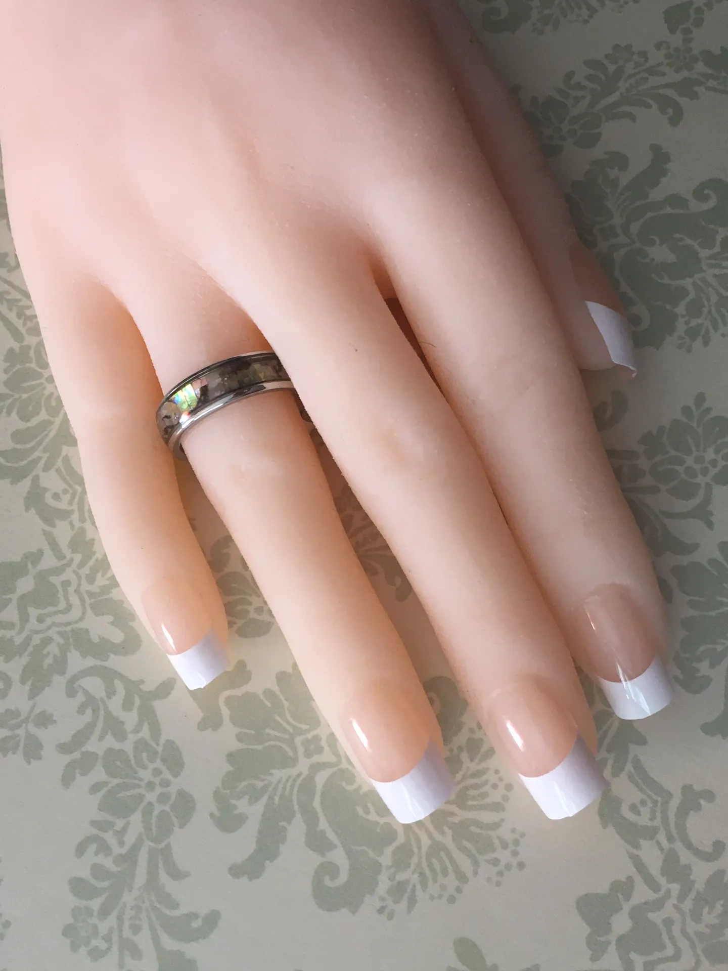 Abalone Shell Ring, Size 8 - Image 3