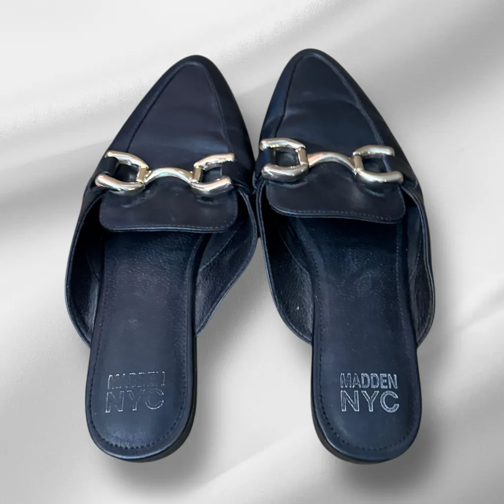 Madden NYC‎ Black Slip Ons - Image 4