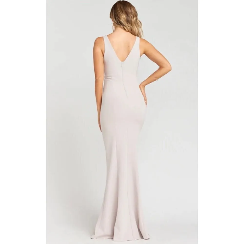 Show Me Your Mumu Bridesmaid Morgan V-Neck Maxi Dress Gown Wedding Size‎ Small - Image 2