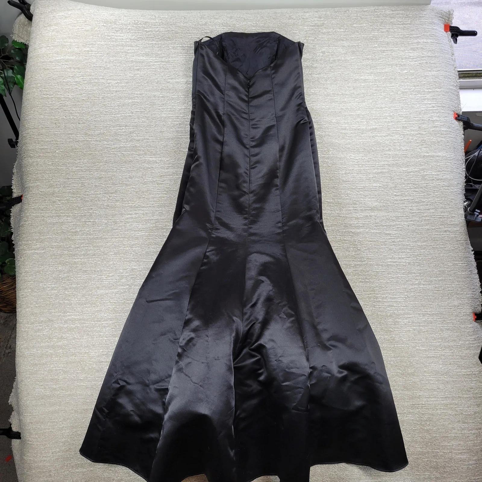 VTG Gunne Sax Jessica McClintock Gown 5/6 Black‎ Pink Satin Fairy Formal Dress Black - Image 10
