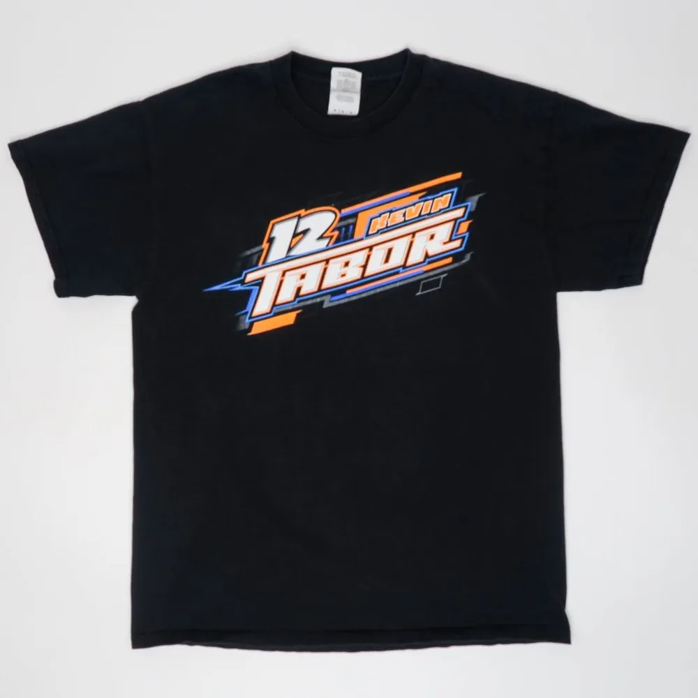 Black Double Sided Racing Graphic T-Shirt - Image 3