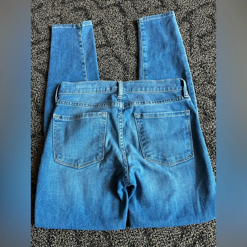 FRAME DENIM - Le Skinny de Jeanne - distressed knees - skinny jeans - Image 5