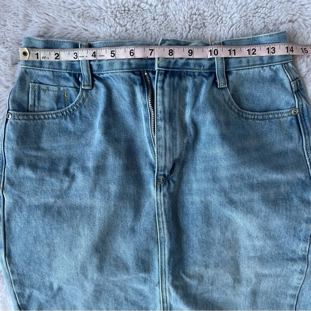 Midi Jean Skirt - Image 9